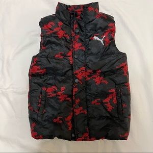 Puma Puffer Vest, Size 5